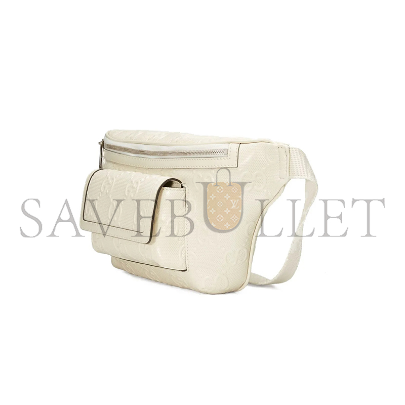 GUCCI GG EMBOSSED BELT BAG 645093 (28*18*8cm)